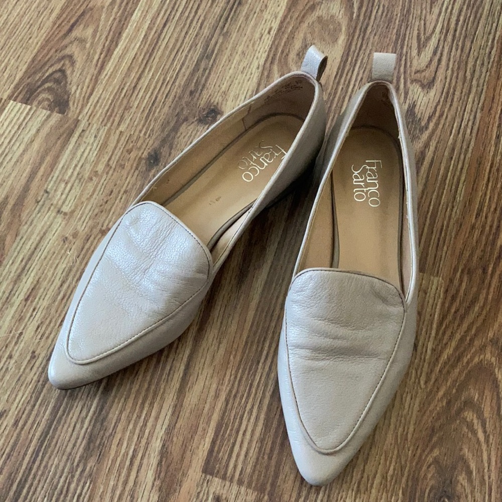Light Grey Franco Sarto Flats *Only Worn Once*